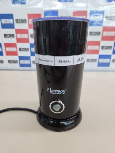 Espumador Leche 550 W, 300 ml Eléctrico, Viva Italia, Inalámbrico, Negro Bestron